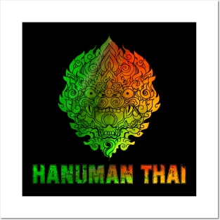 hanuman:Hanuman is a character in Thai literature. Posters and Art